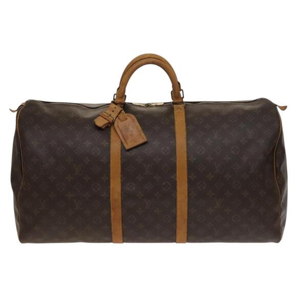 LOUIS VUITTON Monogram Keepall 60 Boston Bag M41422 - Picture 2 of 16